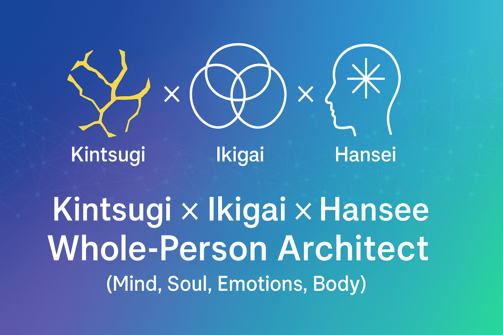 Kintsugi × Ikigai × Hansei Whole-Person Architect (Mind, Soul, Emotions ...
