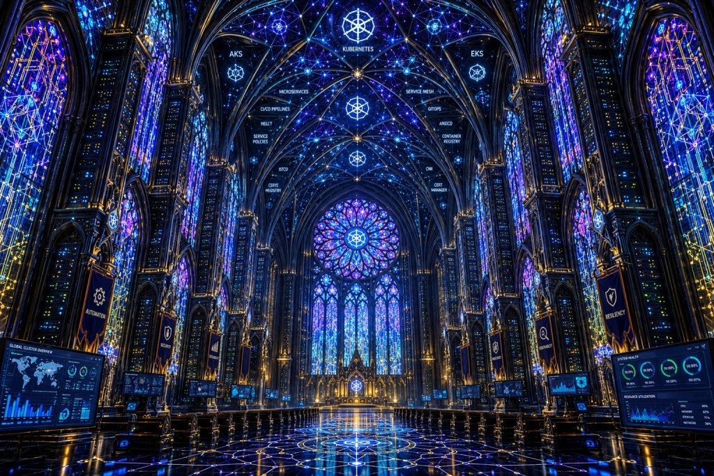The Kubernetes Cathedral: Why Enterprise Cloud-Native Platforms Need More Than a Cluster The Kubernetes Cathedral: Why Enterprise Cloud-Native Platforms Need More Than a Cluster