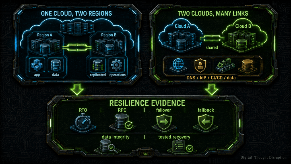 The Multicloud Resilience Myth: When a Second Cloud Reduces Risk and When It Multiplies It The Multicloud Resilience Myth: When a Second Cloud Reduces Risk and When It Multiplies It