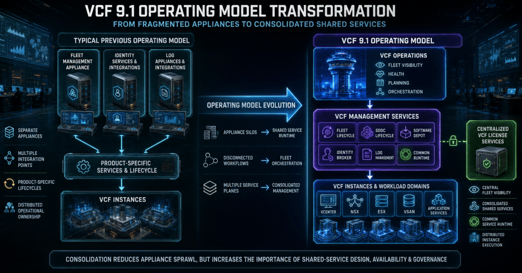 VMware Cloud Foundation 9.1 Release Notes: What Changed for Operators VMware Cloud Foundation 9.1 Release Notes: What Changed for Operators