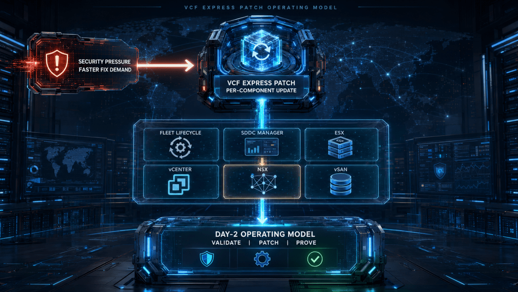 VCF Express Patches: The Operating Model Shift Behind Faster Security Response VCF Express Patches: The Operating Model Shift Behind Faster Security Response