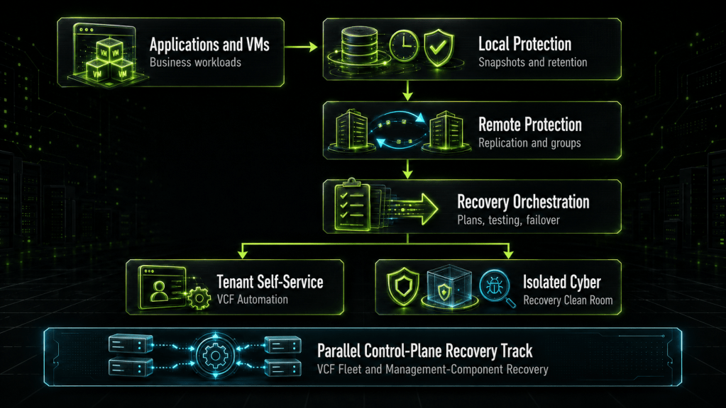 VMware Live Recovery Is Now VCF Protection and Recovery: What Changed in VCF 9.1? VMware Live Recovery Is Now VCF Protection and Recovery: What Changed in VCF 9.1?