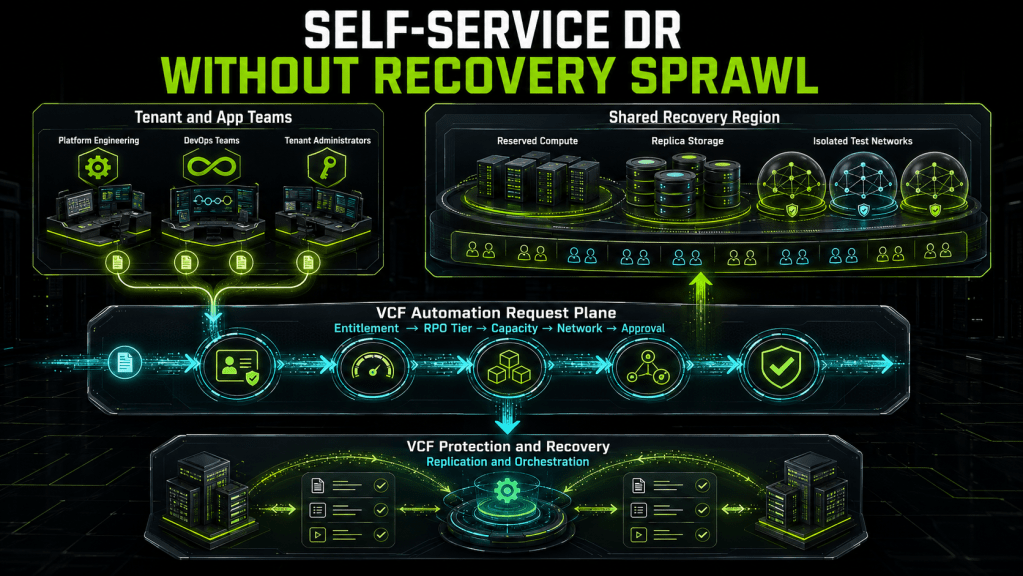 Self-Service Disaster Recovery with VCF Automation: Multi-Tenant Protection Without Losing Governance Self-Service Disaster Recovery with VCF Automation: Multi-Tenant Protection Without Losing Governance